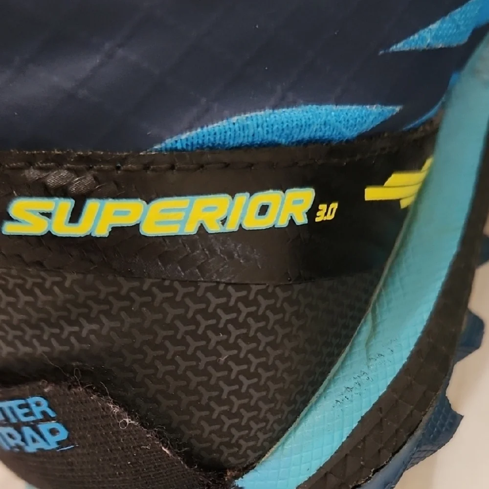 Altra Superior 3.0 Blue and Black Trail Running Shoes Womens Size 10_7